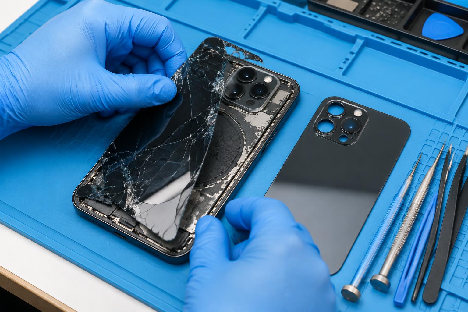 Back glass repair guide
