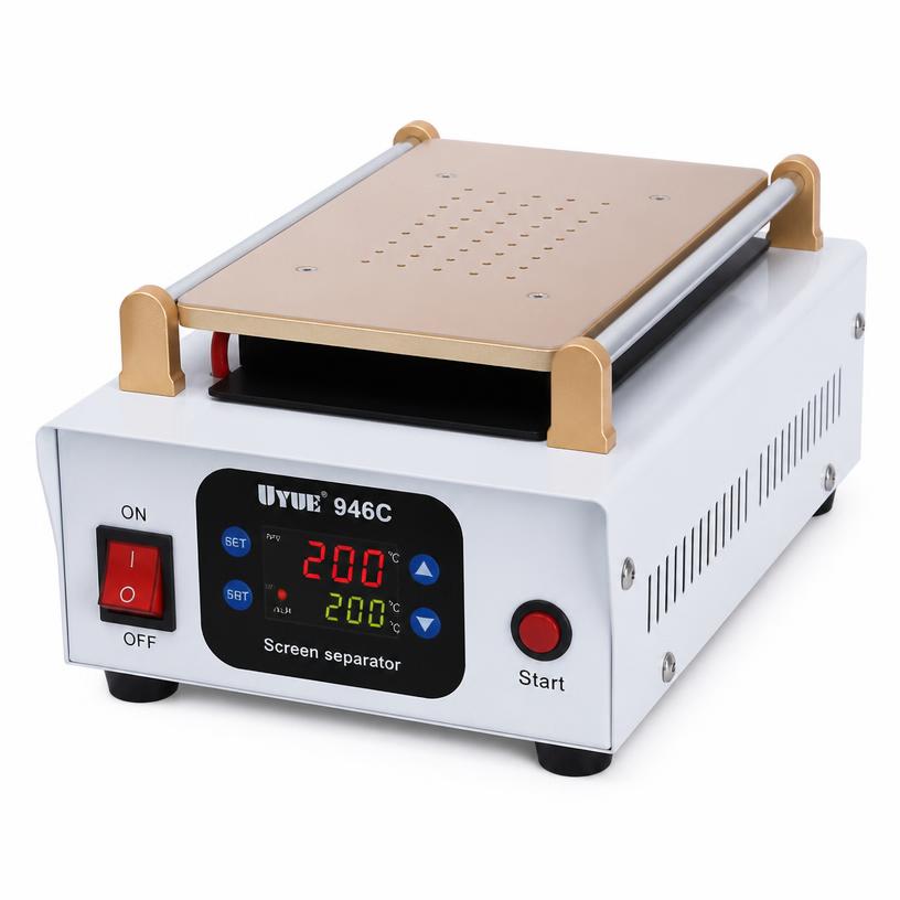 LCD separator heating plate